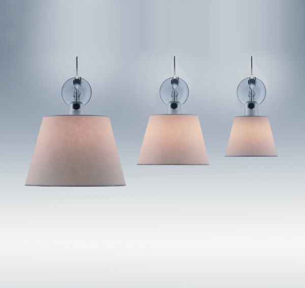 Tolomeo Wall Mount Lamp, Parchment Shade - Design Within Reach